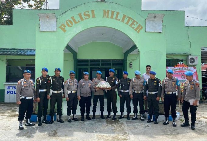 Sinergitas TNI-Polri: Propam Polres Kotamobagu sambangi Subdenpom Ucapkan Dirgahayu TNI Ke-79