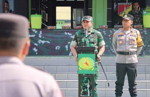 Garda Terdepan Kawal Pemilukada 2024, Polres Kotamobagu dan Kodim 1303 Bolmong Gelar Latihan Dalmas Bersama