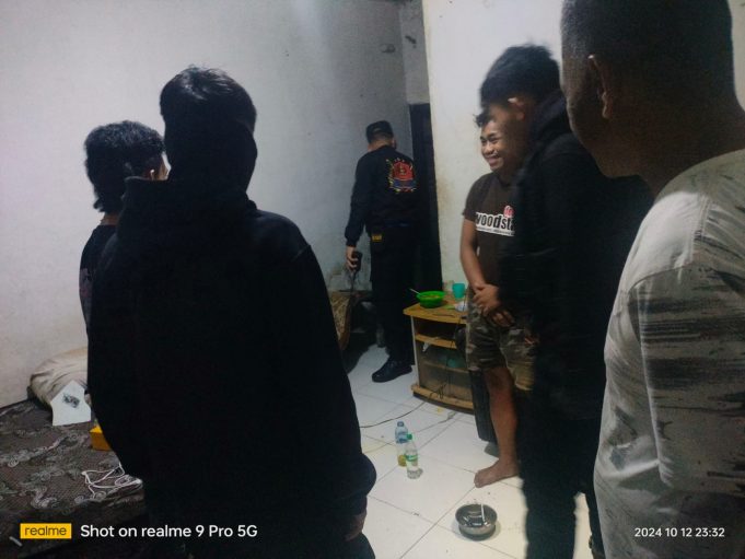Pastikan Situasi Aman, Tim Patroli Presisi Samapta Sapu Bersih Lokasi Pesta Miras