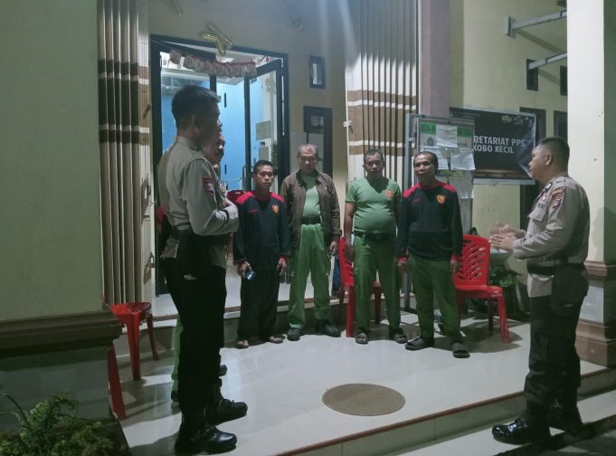 SIPOLIN SatBinmas Polres Kotamobagu: Tingkatkan Kesiapan Linmas Jelang Pemilukada Aman