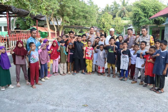 Program MOTABI Binlat Gratis Rekrutmen Anggota Polri, Kapolres Kotamobagu datangi Panti Asuhan Ar-Rahman