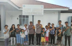 Wakapolres Kotamobagu Pimpin Silaturahmi Polres Kotamobagu di Panti Asuhan The House of Samuel Debora