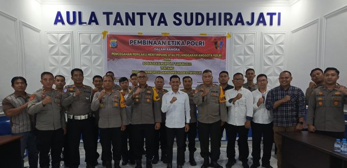 Polres Kotamobagu Gelar Pembinaan Etika Polri: Cegah Pelanggaran & Perilaku Menyimpang Anggota
