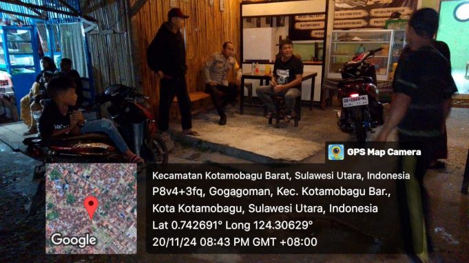 Ciptakan Situasi Damai Jelang Pilkada, Polsek Kotamobagu Tingkatkan Patroli Rutin di Wilayah Hukumnya