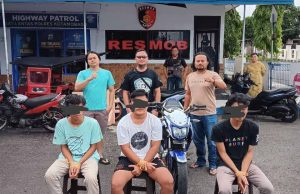 Hattrick!, Resmob Polres Kotamobagu Tangkap Tiga Pelaku Curanmor di Bolmong
