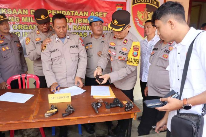 Wakapolres Kotamobagu Pimpin Pemeriksaan dan Pendataan Aset Barang Milik Negara di Polres Kotamobagu
