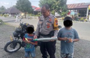 Meresahkan dan Kerap Mengganggu Kenyamanan, Polres Kotamobagu Mulai Lakukan Penyitaan Meriam Tangan Spritus