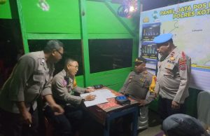 Pastikan Kesiapan Personelnya Amankan Nataru, Wakapolres Tinjau Seluruh Pos PAM di Wilayah Polres Kotamobagu