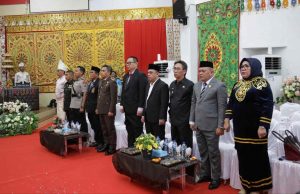 Kapolres dan Forkopimda Kotamobagu Hadiri Rapat Paripurna Penetapan Walikota dan Wakil Walikota Terpilih