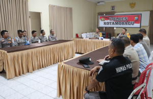 Tingkatkan Kualitas Pelayanan Masyarakat, Polres Kotamobagu Gelar Pelatihan Komunikasi Publik