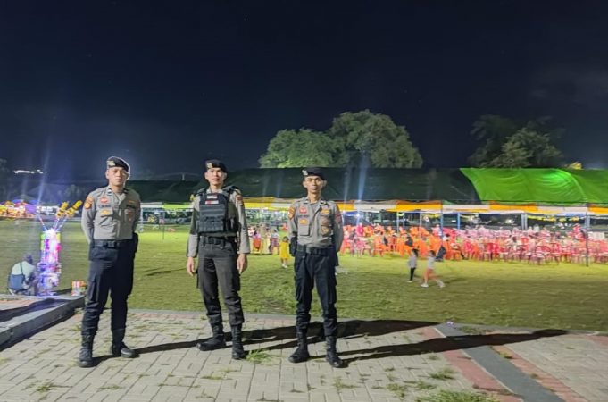 Polres Kotamobagu Lakukan Pengamanan KKR Akbar Gereja Masehi Advent