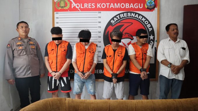 Gagalkan Pengiriman Sabu, Sat Resnarkoba Polres Kotamobagu Kejar Pelaku Hingga Palu