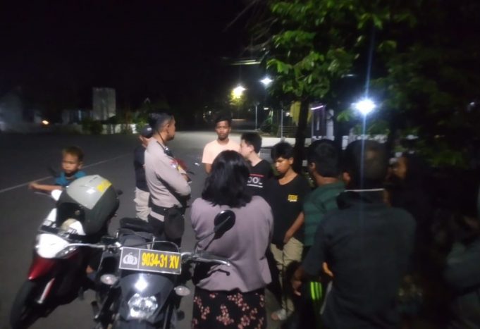 Satbinmas Polres Kotamobagu Gelar Patroli KRYD, Jamin Situasi Tetap Kondusif