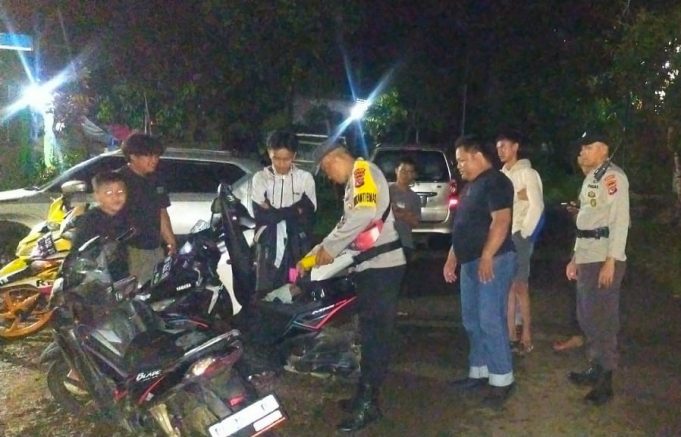 Polsek Passi Gelar KRYD, Antisipas Gangguan Kamtibmas & Tindak Pelanggaran Knalpot Brong
