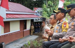 Hari Ini Diresmikan Kapolres, Bedah Rumah Gerakan MOTABI Polres Kotamobagu Diselesaikan Dalam Waktu 18 Hari