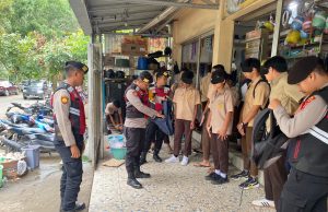 Cegah Tawuran Antar Pelajar, Tim Patroli Presisi Polres Kotamobagu Razia Siswa di Luar Sekolah