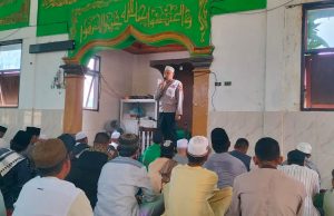 Sat Binmas Polres Kotamobagu Gelar Program Jumat Keliling di Masjid Al-Ikhlas Desa Mopusi