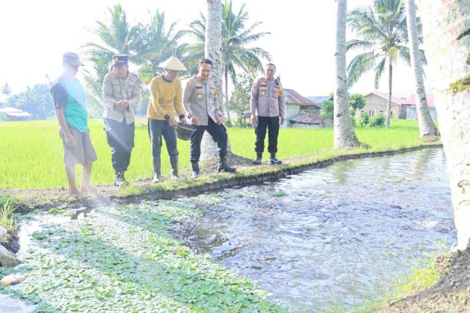 Kapolres Kotamobagu Apresiasi Semangat Berkebun Kompol Luther Tadung untuk Dukung Ketahanan Pangan Bergizi