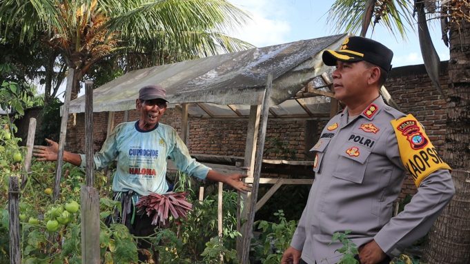Pantau Kamtibmas, Kapolres Kotamobagu Serap Keluhan Warga Tentang Pupuk Untuk Tingkatkan Produksi Pangan