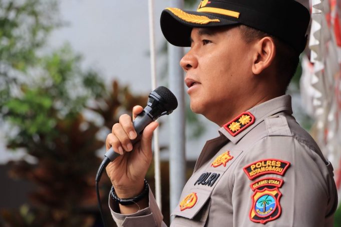 Sambang Jumpa Kapolres Kotamobagu di SMA Negeri 3, Kapolres : Maknai Ungkapan “Cogito Ergo Sum”