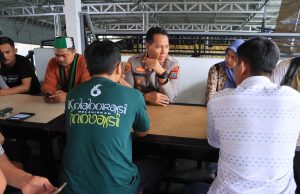 Kapolres Kotamobagu AKBP Irwanto SIK MH Jalin Silaturahmi untuk Pererat Kolaborasi dengan HMI dan PMII