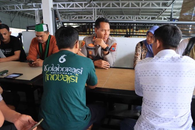 Kapolres Kotamobagu AKBP Irwanto SIK MH Jalin Silaturahmi untuk Pererat Kolaborasi dengan HMI dan PMII