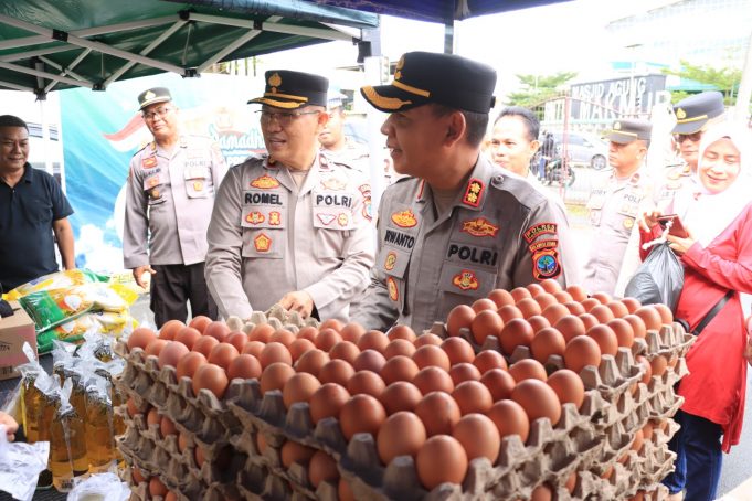 Polres Kotamobagu Gelar Bazar dan Baksos Ramadhan Bhayangkari 2025