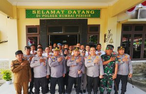 Pastikan pelayanan optimal, Kapolri Kunjungi Polsek Rumbai Pesisir