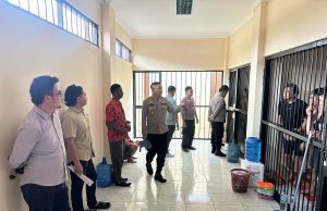 Ruang Tahanan Baru, Wakapolres Kotamobagu Lakukan Peninjauan Pastikan Keamanan dan Ketertiban Tetap Terjaga
