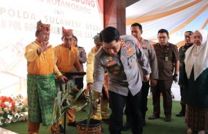 Monabang bo Mogonow Kon Tampat Mobagu: Kapolda Sulut Resmikan Gedung Baru Mapolres Kotamobagu dengan Ritual Adat BMR