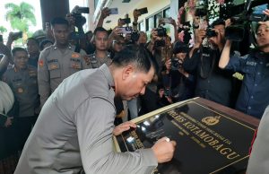 Resmikan Mapolres Kotamobagu, Kapolda Sulut: Bangunan Sudah Tampak Gagah, berikanlah pelayanan yang terbaik kepada masyarakat