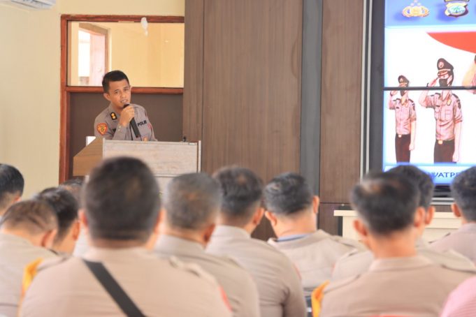 Wujudkan Personel Profesional, Polres Kotamobagu Ikuti Pembinaan dari Biro SDM Polda Sulut