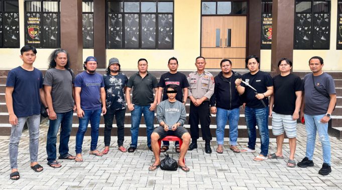 Pelaku Penikaman Istri di Motoboi Kecil Ditangkap Tim Resmob Polres Kotamobagu