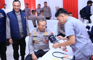 Rakernis Humas Polri 2025 Dibuka dengan Bakti Sosial dan Bakti Kesehatan di Akpol Semarang