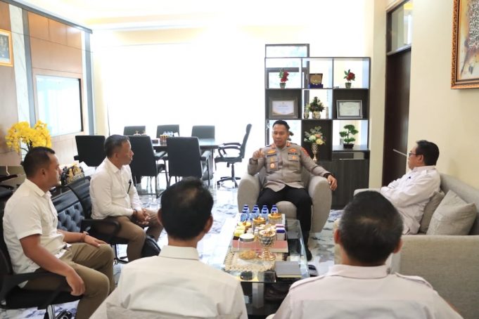 Kapolres Kotamobagu Terima Kunjungan Plt. Kepala Balai TNBNW, Bahas Tindak Lanjut Operasi PETI