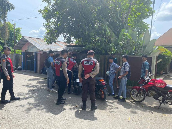 Langkah Antisipasi dan Pencegahan Dini, Tim Patroli Presisi Sambangi, Periksa Bagasi, dan Suruh Membubarkan Diri