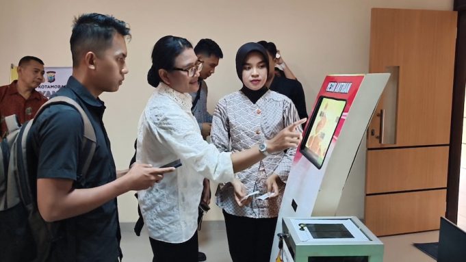 Polres Kotamobagu Terima Kunjungan Tim Penilai Pelayanan Publik dari Stamarena Polri