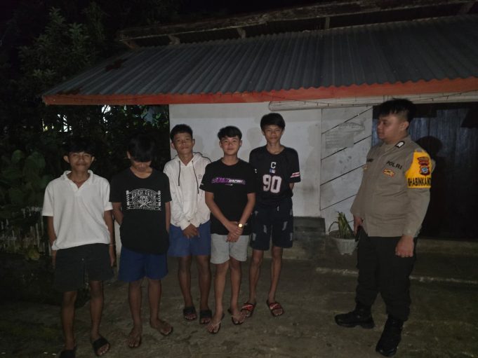 Polsek Kotamobagu Utara Gelar KRYD, Pastikan Situasi Aman dan Kondusif