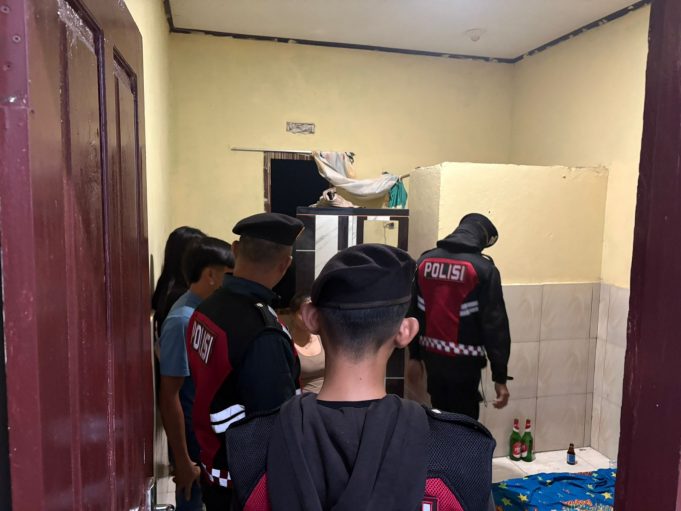 Tindak Cepat Tim Patroli Pantera Amankan Pesta Miras di Kos-Kosan Kelurahan Sinindian