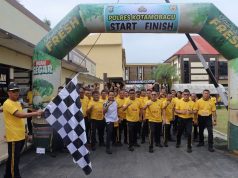 Uji Fisik, Uji Soliditas: Kapolres Kotamobagu Pimpin Langsung Tes Kesamaptaan Jasmani