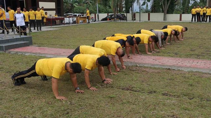 Sebanyak 52 Personelnya “Ditindak”, Ternyata Kejutan Ulang Tahun Ala Kapolres Kotamobagu