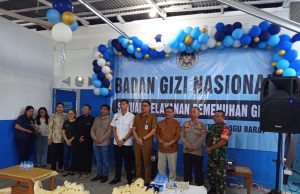 Kapolsek Kotamobagu Hadiri Grand Opening SPPG, Tegaskan Dukungan Polri untuk Program Makanan Bergizi 2.491 Siswa