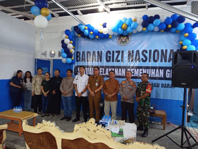 Kapolsek Kotamobagu Hadiri Grand Opening SPPG, Tegaskan Dukungan Polri untuk Program Makanan Bergizi 2.491 Siswa