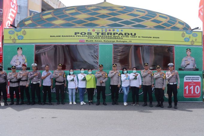 Pastikan Kesiapan Operasi Ketupat Samrat 2026, Kapolres Kotamobagu Tinjau Langsung Pos Pam dan Pos Yan