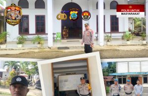Polsek Lolayan Beri Rasa Aman, Jemaat Rayakan Kenaikan Yesus Kristus dengan Damai