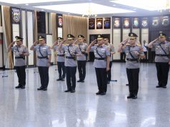 Kapolri Pimpin Pelantikan dan Sertijab Sejumlah PJU Mabes Polri dan Kapolda