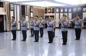 Kapolri Pimpin Pelantikan dan Sertijab Sejumlah PJU Mabes Polri dan Kapolda