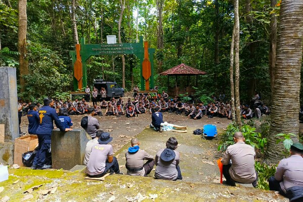 Asah Kesiapan Darurat, Ratusan Personel Ditpolairud Polda Sulut Ikuti Latihan SAR di Bitung