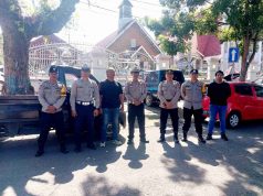 Totalitas Pengamanan Kenaikan Yesus Kristus, Polres Kotamobagu Pastikan Ibadah Berjalan Aman dan Khidmat