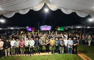 Kawal Kesuksesan Syiar Islam, Polres Kotamobagu Amankan Penutupan MTQ ke-X di Lapangan Aruman